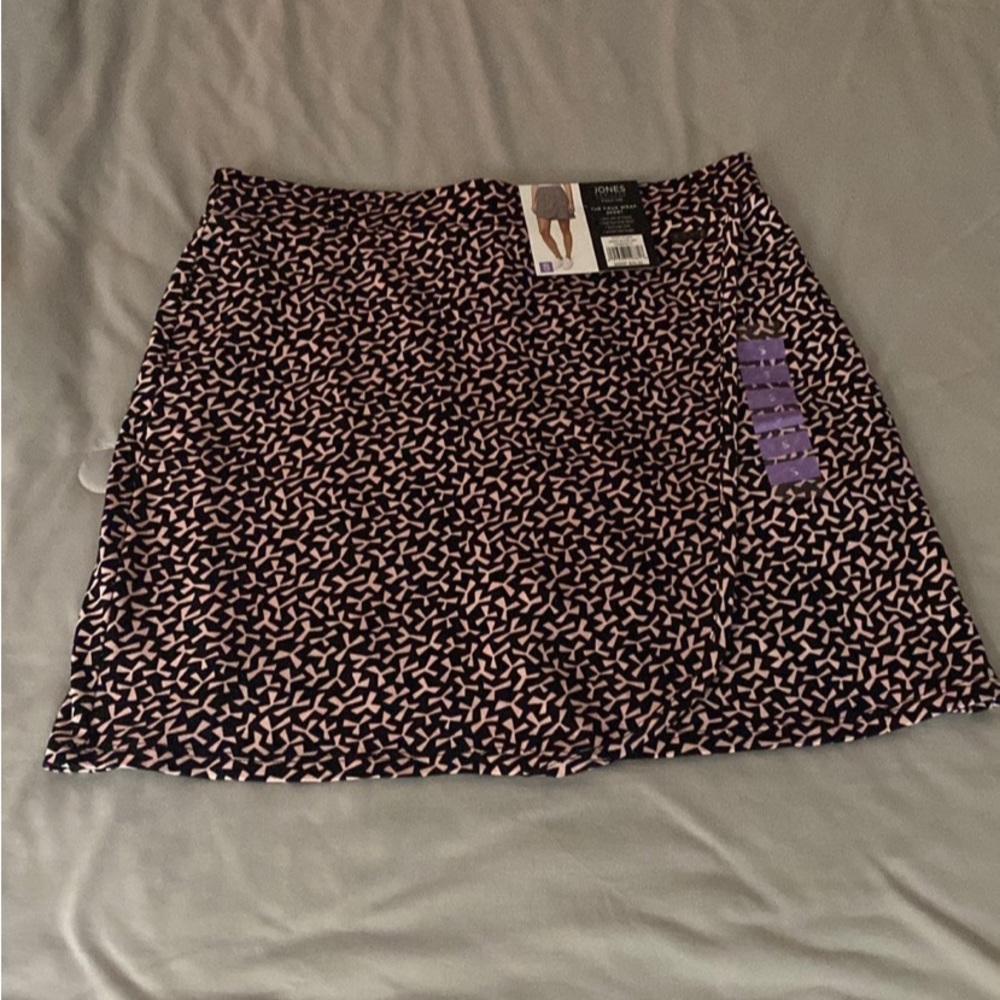 Jones New York Signature Faux Wrap Skort